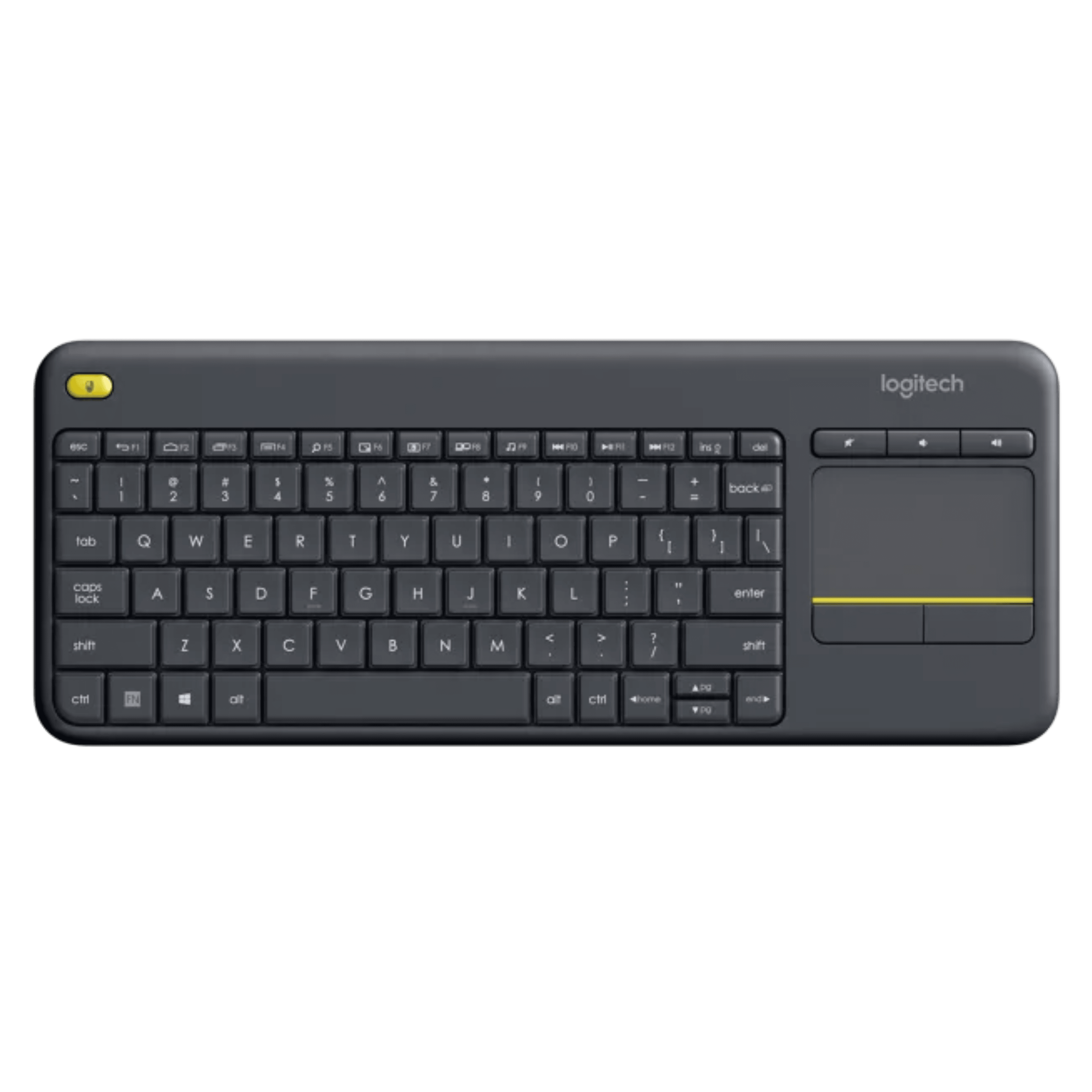 K400 Plus Wireless Touch Keyboard - Logitech